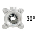 30&deg; 1-1/4" V-Port