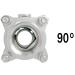 90&deg; 2" V-Port