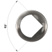 1-1/2" 90&deg V-Port Ball