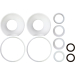 3/4" Sanitary Ball Valve Seal Kit,  2 Way, Cavity Filled