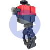 Electric Actuated PVC Butterfly Valves- Multi-voltage