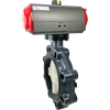 Scotch Yoke PVC Butterfly Valves