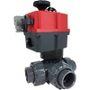 Multi-Voltage PVC 3-Way Ball Valves