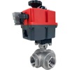 Multi-Voltage Stainless 3-Way Ball Valves