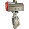 Pneumatic Explosion Proof High Performance Butterfly Valves- Wafer Style