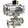 Air Actuated Sanitary Ball Valves - All Stainless Air Actuated Sanitary Ball Valves - All Stainless