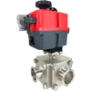 Multi-Voltage 3-Way Sanitary Ball Valves