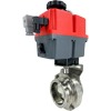 Electric Actuated Sanitary Butterfly Valves - Multi-Voltage