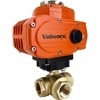 Explosion Proof 3-Way Brass Ball Valves - Positioner Explosion Proof 3-Way Brass Ball Valves - Positioner