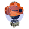 Explosion Proof 3-Piece Stainless Steel Ball Valves - On/Off