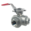 Stainless Steel 3-Way Ball Valves Stainless Steel 3-Way Ball Valves