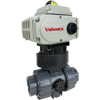 Electric Actuated PVC Ball Valves- On/Off Electric Actuated PVC Ball Valves- On/Off