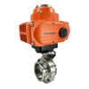 Explosion Proof Sanitary Butterfly Valves- Positioner Explosion Proof Sanitary Butterfly Valves- Positioner